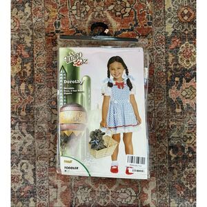Spirit Halloween 2T The Wizard of Oz Toddler Girl Dorothy Costume